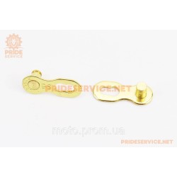 Замок ланцюга MTB 9зв. к-кт, GOLD CL566R