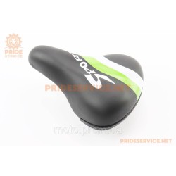 Сидіння CHILD 210x150мм, чорно-зелено-біле SPORT AZ-272BF Сидіння CHILD 210x150мм, чорно-зелено-біле SPORT AZ-272BF