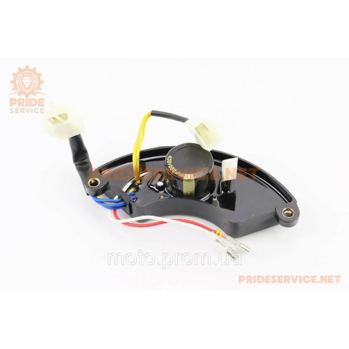 Реле напруги AVR трифазне 4-6кВт (корпус - сегмент, пластик, контакти - 2 