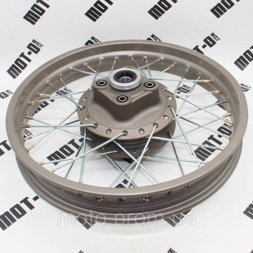 Диск задний R17*2.15J корич. (под  диск. торм 4 болта) Shineray XY250GY-9А