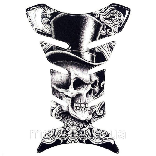Наклейка на бак NB-1 Skull Culinder