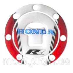 Наклейка на кришку бака NK-5 Honda White Red R Наклейка на кришку бака NK-5 Honda White Red R