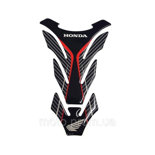 Наклейка на бак NB-12 Honda Red Stripe