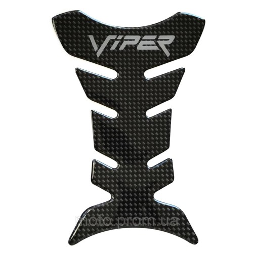 Наклейка на бак NB-1 карбон Viper