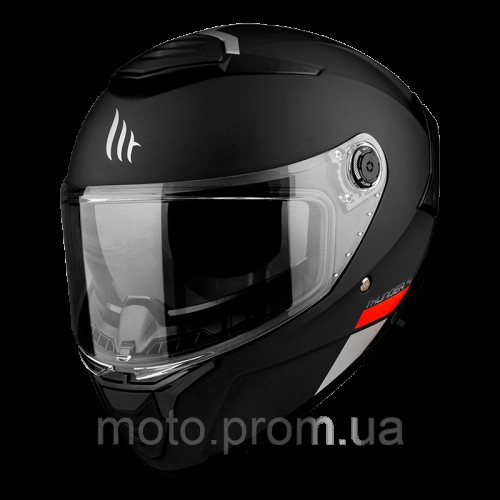 Мотошолом MT THUNDER 4 SV Solid Matt Black S