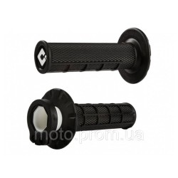 Мото гріпси ODI HALF-WAFFLE MX V2 Lock-On Black Мото гріпси ODI HALF-WAFFLE MX V2 Lock-On Black