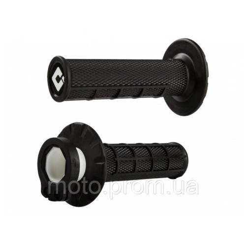 Мото гріпси ODI HALF-WAFFLE MX V2 Lock-On Black