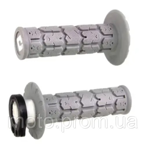 Грипсы ODI MX V2 MX Lock-On;Rogue Grip - Soft Grey