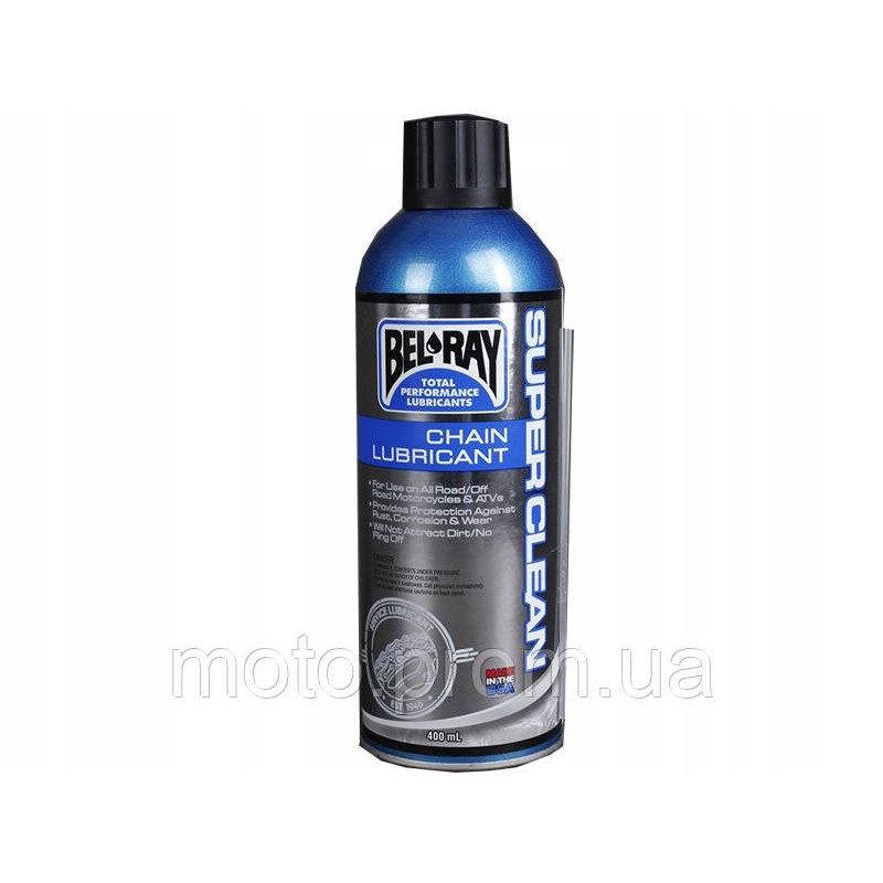 BEL-RAY Super Clean Chain Lube 400мл мастило ланцюга OFF Road