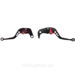 Важелі керма регульовані Suzuki Black Red GSXR Важелі керма регульовані Suzuki Black Red GSXR
