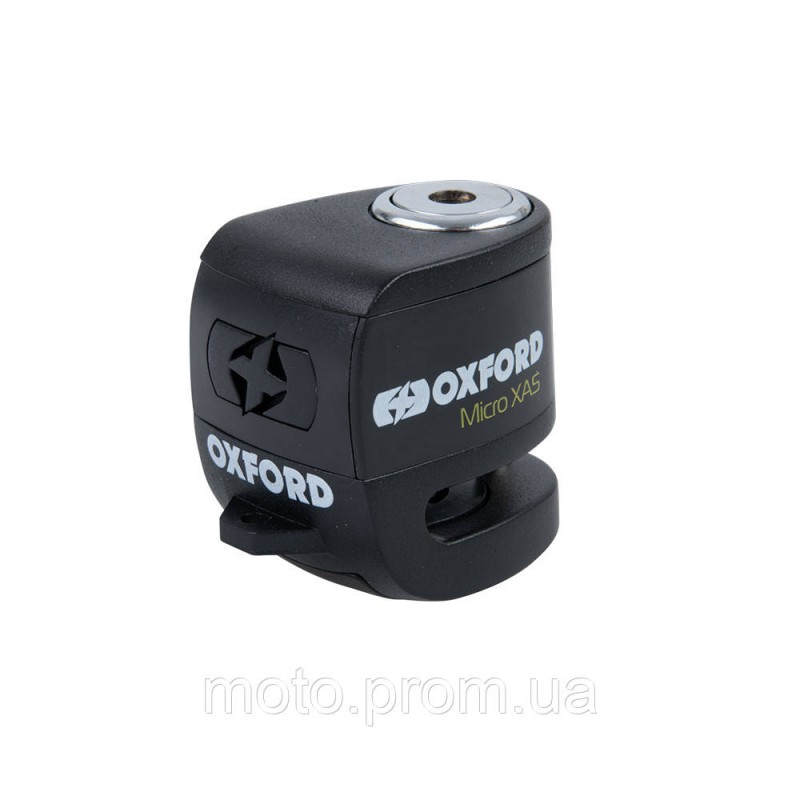 Замок на диск Oxford Quartz XA5 Alarm Disc Lock Black