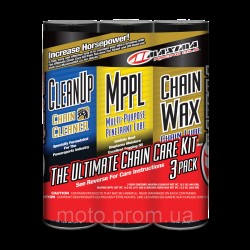Комплект для обслуговування ланцюга Maxima Wax Chain Care Combo Kit Комплект для обслуговування ланцюга Maxima Wax Chain Care Combo Kit