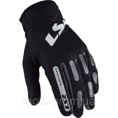 Кроссовые мотоперчатки LS2 Bend Man Gloves Black Grey