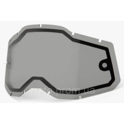Линза двойная 100% RACECRAFT 2/ACCURI 2/STRATA 2 Dual Replacement Lens - Smoke