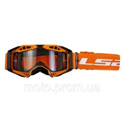 Маска кросова LS2 AURA Orange Clear Lens Маска кросова LS2 AURA Orange Clear Lens