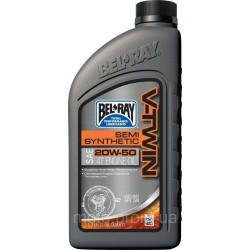 Масло моторне Bel-Ray V-TWIN Semi-Syntetic Engine Oil 1л, 20w-50