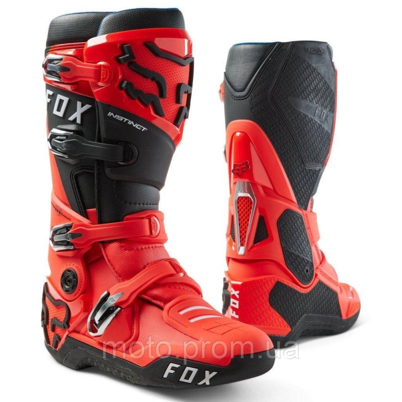 Мотоботи FOX INSTINCT 2.0 Boot Flo Red 11