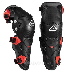 Мотонаколінники Acerbis Impact Evo 3.0 Black Red Мотонаколінники Acerbis Impact Evo 3.0 Black Red
