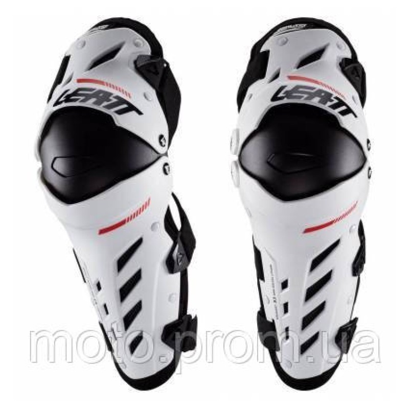 Мотонаколенники Leatt Dual Axis White S-M