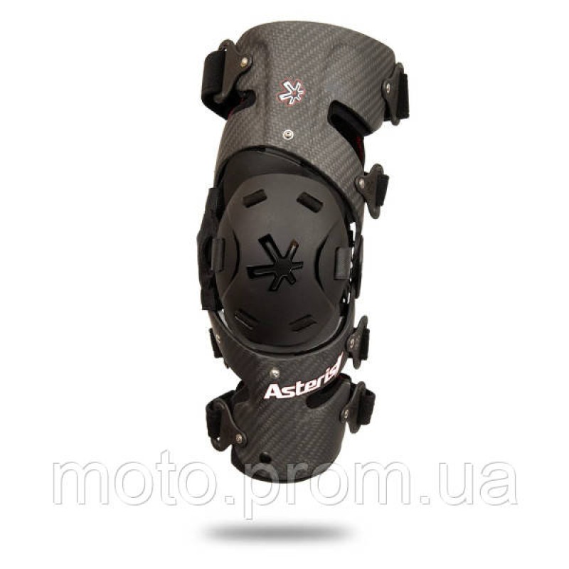 Мотонаколінники брейси Asterisk Carbon Cell 1.0 PRO XL