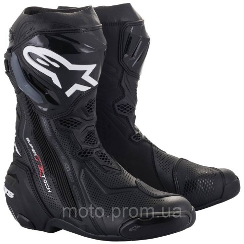Моточеревики Alpinestars Supertech R Vented Black 44