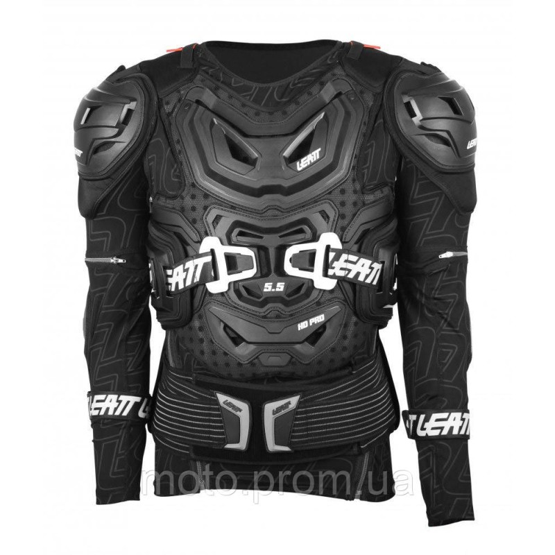Моточерепаха LEATT Body Protector 5.5 Black S-M