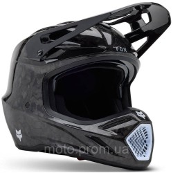 Шолом FOX V3 RS HELMET - SOLID Black M Шолом FOX V3 RS HELMET - SOLID Black M