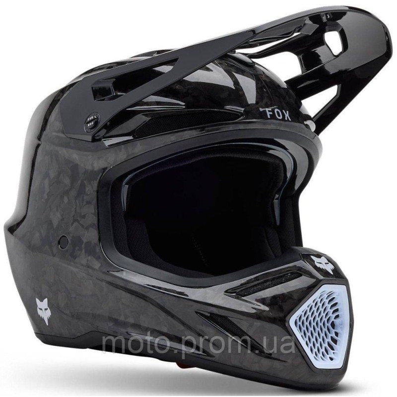 Шолом FOX V3 RS HELMET - SOLID Black M