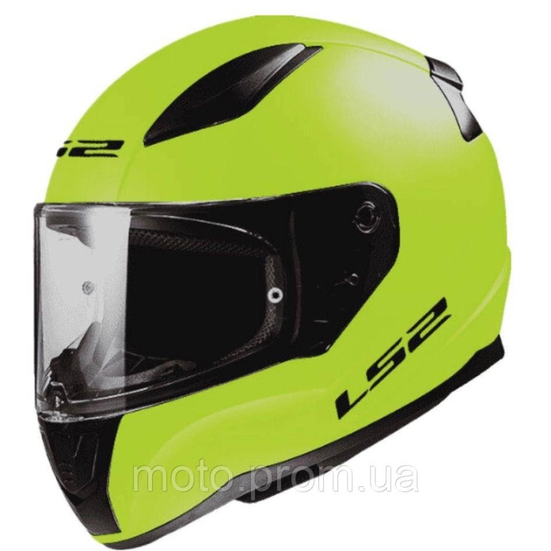 Мотошолом LS2 FF353 Rapid 2 Solid Matt Hi-Vis Yellow M