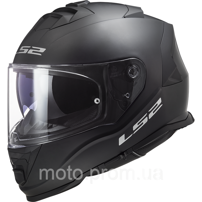 Мотошолом LS2 FF800 Storm 2 Solid Matt Black ECE2206 XS