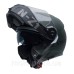Мотошолом NZI COMBI 2 DUO FLYDECK GREEN MATT