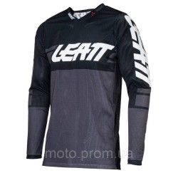 Джерсі LEATT Jersey Moto 4.5 X-Flow Black L Джерсі LEATT Jersey Moto 4.5 X-Flow Black L