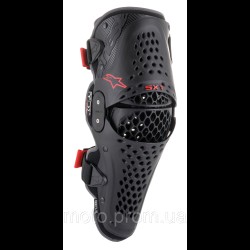 Мотонаколінники Alpinestars SX-1 V2 Black/Red L/XL