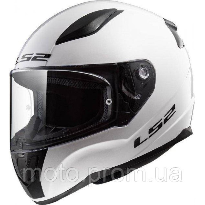 Мотошолом LS2 FF353 Rapid 2 Solid Gloss White ECE2206 S