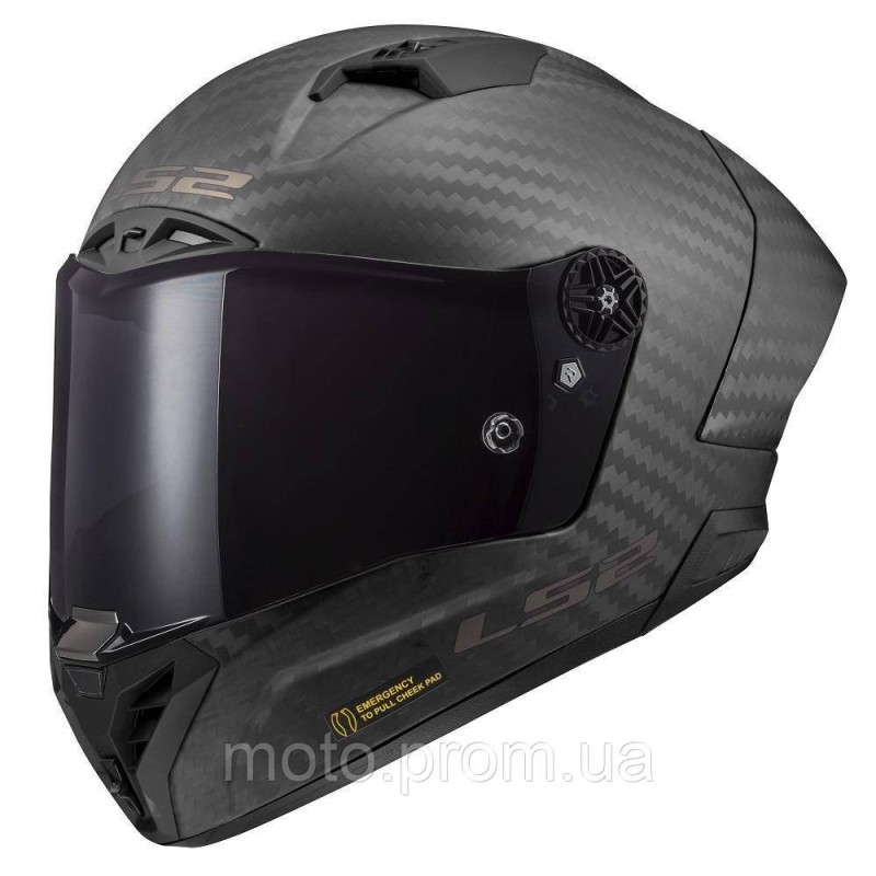 Мотошолом LS2 FF805 Thunder C GP FIM Matt Carbon ECE2206 L