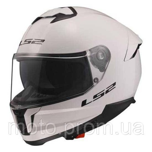 Мотошлем LS2 FF808 Stream 2 Solid Gloss White ECE2206 L