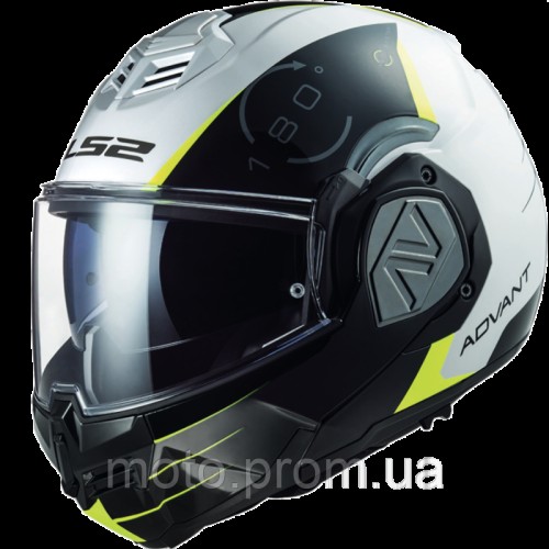 Мотошлем LS2 FF906 Advant Codex White Black ECE2206 M