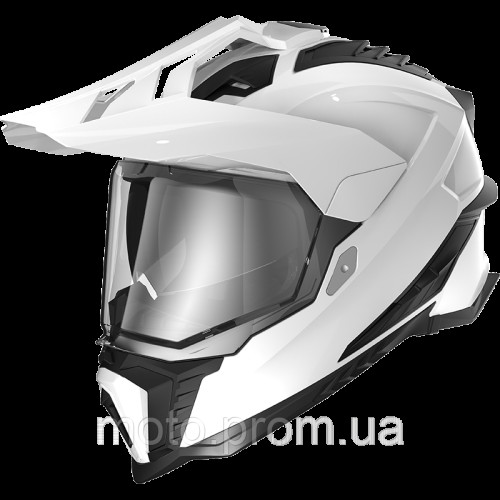 Мотошлем LS2 MX701 Explorer Solid Gloss White M