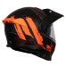 Мотошолом Origine Adventure Cyborg Fluo Orange Titanium Matt M