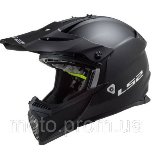 Мотошолом дитячий LS2 MX437 Fast 2 Mini Matt Black YL