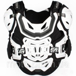 Панцир кросовий LEATT Chest Protector 5.5 Pro HD white Панцир кросовий LEATT Chest Protector 5.5 Pro HD white