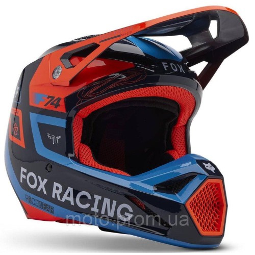 Шолом FOX V1 HELMET RACE SPEC Midnight L