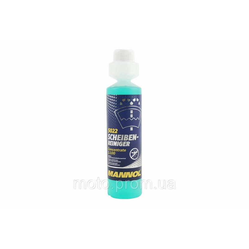 Рідина для очищення скла, концентрат 1:100 (ЛІТО) 250ml