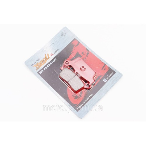 Гальмівні колодки (дискові) Honda LEAD AF20 / XR 50 / CRM 250; HYOSUNG RX400; SUZUKI DR-Z400 / RM 125 / DR 125; KAWASAKI KLX250 /