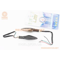 Поворотник диодный на гибкой ножке+стоп сигнал/габарит LED 