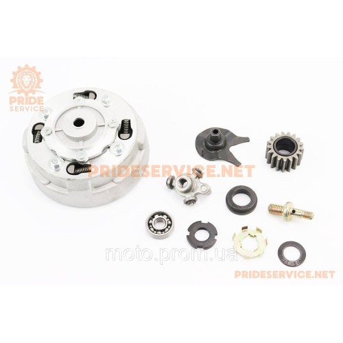 Зчеплення тридискове в зборі (кошик) Active 110cc-