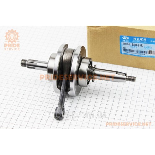 Коленвал+подшипники+шестерня 110cc-Active
