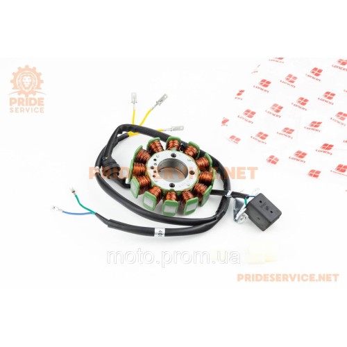 Loncin LX250GY-3 Статор магнето (генератора) (12 котушок 