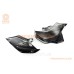 X-Road Light 200-250 Пластик-боковий передній лів., прав.. к-кт 2шт, чорний з жовтим малюнком