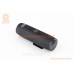 Фонарь передний 1 диод 300 lumen алюминиевый, Li-ion 3.7V 2200mAh зарядка от USB, влагозащитный, чёрный